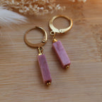 Boucles Jaspe Rose