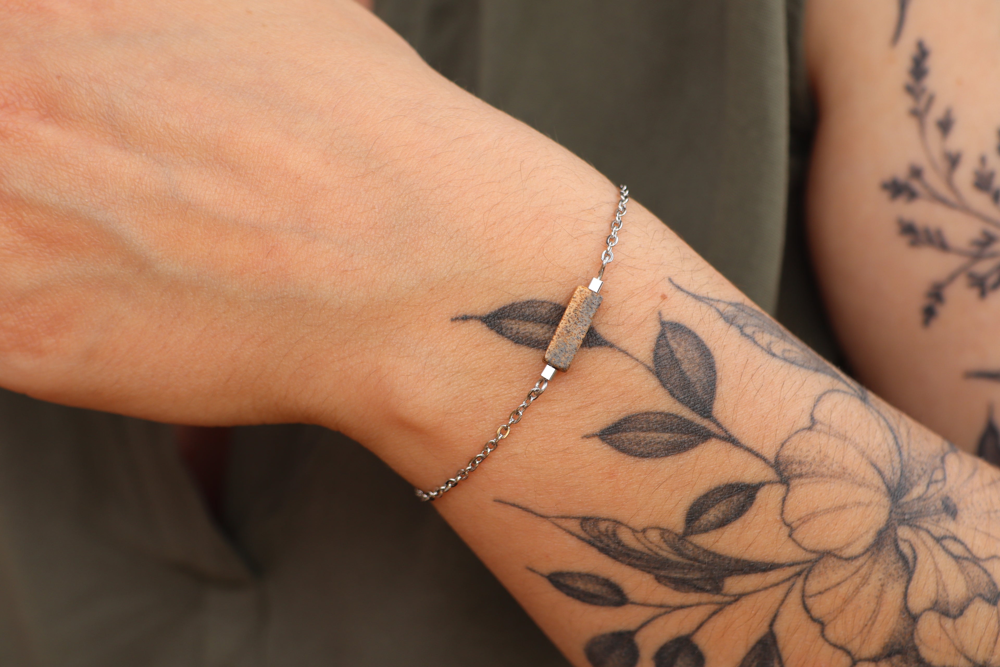 Bracelet Jaspe Paysage